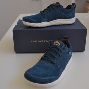 Lems Primal Zen Suede Shoes, Mens 6.5 / Womens 8 , Ocean Blue